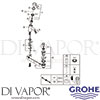 Grohe 32557000 Mixer Spare Diagram