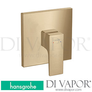 Hansgrohe 32565140 Metropol Single Lever Shower Mixer for Concealed Installation with Lever Handle for Ibox Universal 07/19 - 07/19 Spare Parts