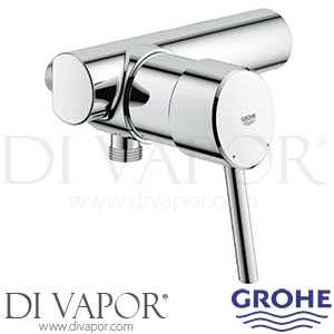 Grohe 32585001 Concetto Single-Lever Shower Mixer Spare Parts