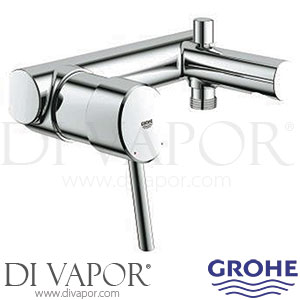 Grohe 32586001 Concetto Single-Lever Bath Shower Mixer (3/4 Inch) Spare Parts