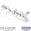 Grohe 32588002 Mixer Spare Diagram