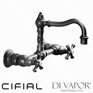 Cifial 32604EDQ Edwardian 6 Inch 2 Hole Wall Mounted Mixer Spare Parts