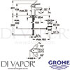 Grohe 32612 Spare Diagram