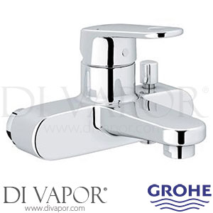 Grohe 32625002 Europlus Single-Lever Bath Shower Mixer (1/2 Inch) Spare Parts