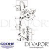Grohe Concetto Single-Lever Basin Mixer L-Size Tap Spares