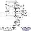 Grohe 3263100L Mixer Spare Diagram