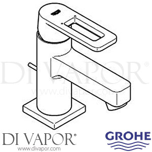 Grohe 32632LS0 Quadra Moon White Single-Lever Basin Mixer XS-Size Spare Parts