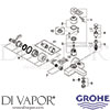 Grohe 32638000 Mixer Spare Diagram