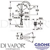 Grohe 32647DC3 Mixer Spare Diagram