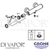Grohe 32650DC3 Mixer Spare Tech Diagram
