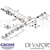 Grohe Atrio Single Lever Bath Shower Mixer Spares