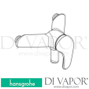 Hansgrohe 32653000 Talis Sportive Single Lever Shower Mixer Dn15 for Exposed Fitting Switzerland 09/97 - 06/07 Spare Parts
