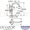 Grohe 32653003 GEN1 Mixer Spare Diagram