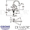 Grohe Concetto Single-Lever Sink Mixer Kitchen Tap Dimensions
