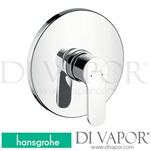 Hansgrohe 32665000 Metris Puro Single Lever Shower Mixer for Concealed Installation 04/10 - 12/16 Spare Parts