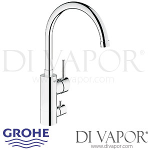Grohe 32666001 Concetto Single-Lever Sink Mixer Kitchen Tap Spare Parts