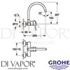 Grohe 32667000 Mixer Spare Diagram