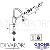 Grohe 32670002 Mixer Spare Tech Diagram