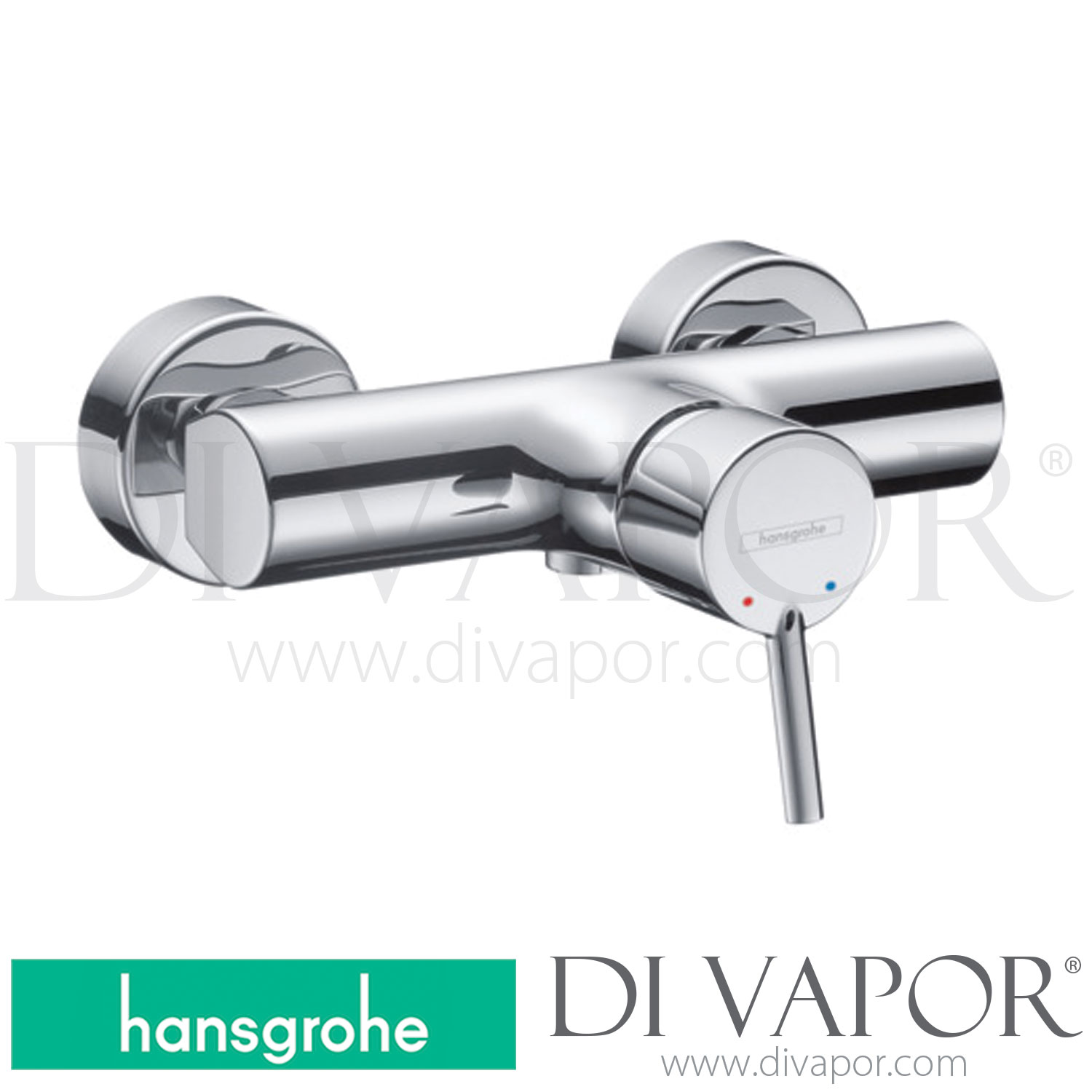 Hansgrohe 32673000 Talis S Single Lever Shower Mixer Dn15 for Exposed