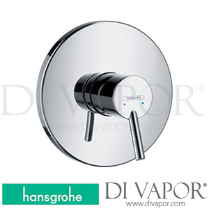 Hansgrohe 32675000 Talis S Single Lever Shower Mixer for Concealed Installation for Ibox Universal 09/02 - 12/07 Spare Parts