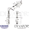 Grohe Ondus Single-Lever Bidet Mixer M-Size Spares