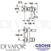 Grohe 32700001 Mixer Spare Diagram