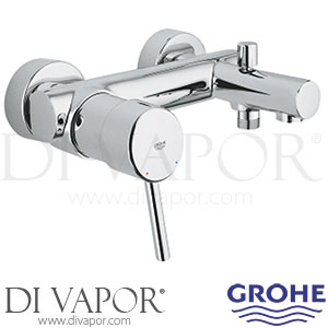 Grohe 32700001 Concetto Single-Lever Bath Shower Mixer Spare Parts
