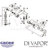 Grohe Concetto Single Lever Bath Shower Mixer Spares