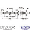 Grohe 32706000 Mixer Spare Diagram