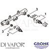 Grohe 32706000 Mixer Spare Tech Diagram