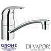 Grohe Euroeco Single-Lever Sink Mixer Tap Spare Parts