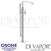 Grohe Allure Single-Lever Bath Mixer Floor Mounted Spare Parts
