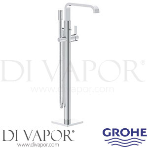 Grohe 32754002 Allure Single-Lever (1/2 Inch) Floor Mounted Bath Mixer Spare Parts