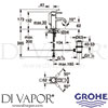 Grohe 32757000 Mixer Spare Diagram