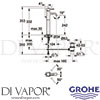 Grohe 32760000 Mixer Spare Diagram