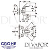 Grohe Euroeco Special Basin Mixer Tap Dimensions