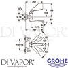 Grohe 32773000 Mixer Spare Diagram