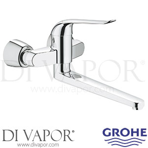 Grohe 32775000 Euroeco Special Single-Lever Basin Mixer (1/2 Inch) Spare Parts