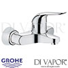 Grohe Euroeco Special Single-Lever Basin Mixer Spare Parts