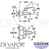Grohe 32777000 Spare Diagram