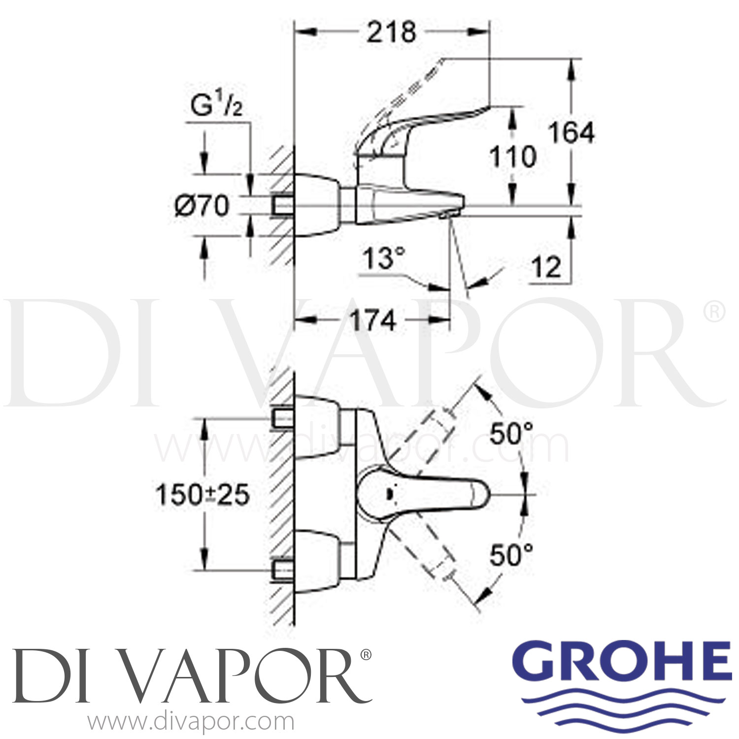 Grohe 32777000 Euroeco Special Tap Spare Parts