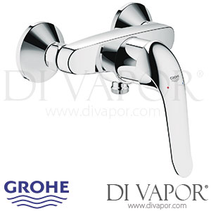 Grohe 32780000 Euroeco Special Single-Lever Shower Mixer (1/2 Inch) Spare Parts