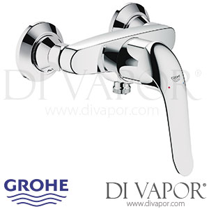 Grohe 32781000 Euroeco Special Single-Lever Shower Mixer (1/2 Inch) Spare Parts