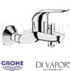 Grohe Euroeco Special Single-Lever Bath Shower Mixer Spare Parts