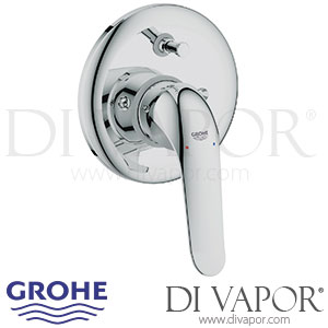 Grohe 32785000 Euroeco Special Final Assembly Set for Rapido E Shower Spare Parts