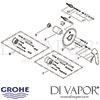 Grohe Euroeco Special Final Assembly Set for Rapido E Shower Spares