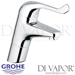 Grohe 32790000 Euroeco Single Sequential Single-Lever Safety Basin Mixer Spare Parts