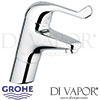 Grohe Euroeco Single Sequential Single-Lever Safety Basin Mixer Spare Parts