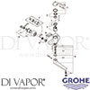 Grohe 32793000 Mixer Spare Diagram