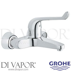 Grohe 32795000 Euroeco Single Sequential Single-Lever Safety Basin Mixer Tap Spare Parts